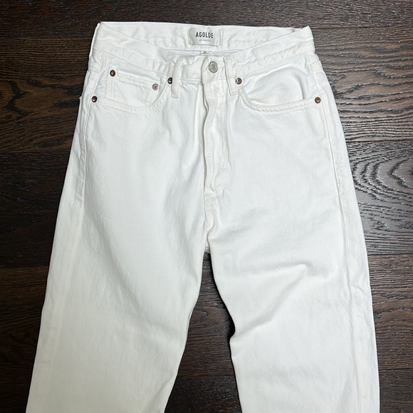 AGOLDE
90s Straight-Leg Jeans in White - Picture 2 of 5